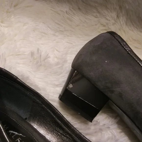 Amalfi Gray Suede Shoes - Picture 5 of 9